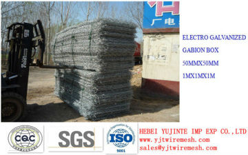 good galvanization of Gabion box/galvanized gabion box/pvc coated gabion box