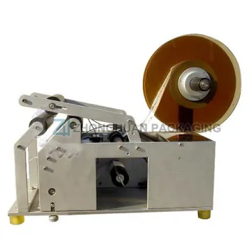 Semi-automatic Round Bottle Labelling Machine ZHXT-0120