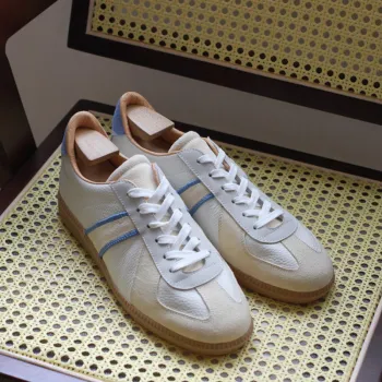 Kemayanni Couple Retro Leather Low Cut Sports Shoes