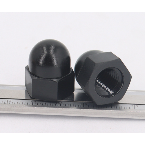PA66 Nylon Hex Domed Cap Nut Decorative Cover