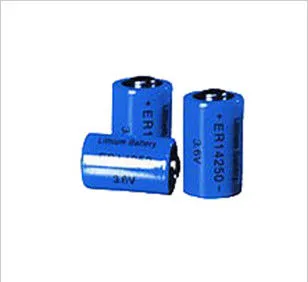 High Discharge Wireless Sensor 1200mah Aa Li-socl2 Battery 3.6v