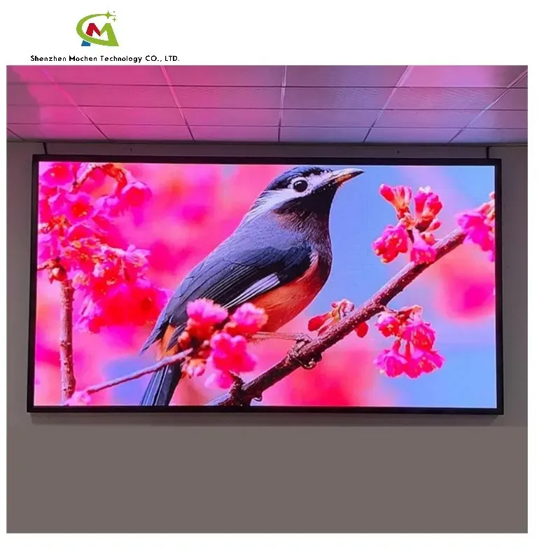 HD Waterproof COB Indoor LED Display Panel for Advertising and Church Use