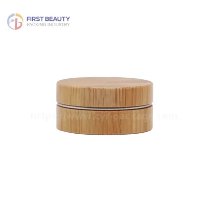 Face Cream Containers Bamboo Cream Jar