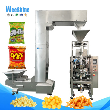 Full Automatic Caramel Inflict Puff Corn Packing Machine