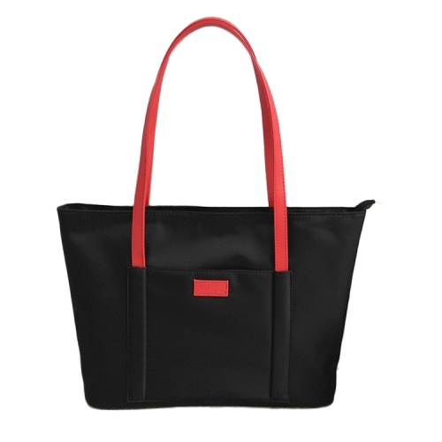 Ladies Nylon Tote Travel Beach Bags with Zipper