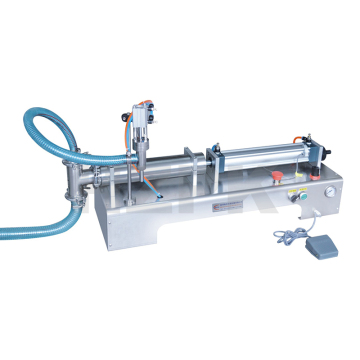 Horizontal Semi-Automatic Small Bottle Single Head Liquid Filling Machine