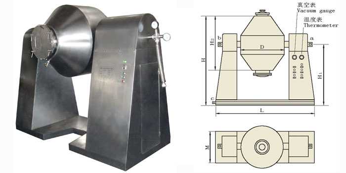 SZG Series Double Conical Conical Dryer