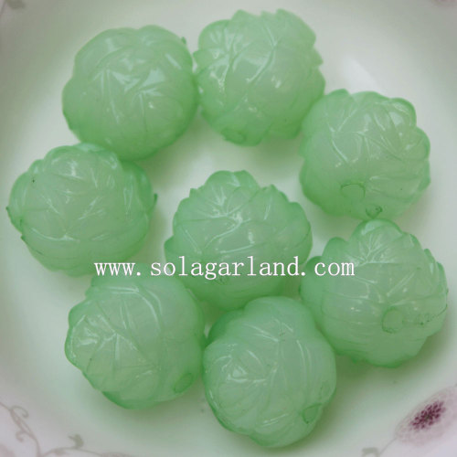 Online Wholesale Jelly Acrylic Rose Flower Beads in bulk