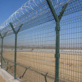 welded curved wire mesh fence