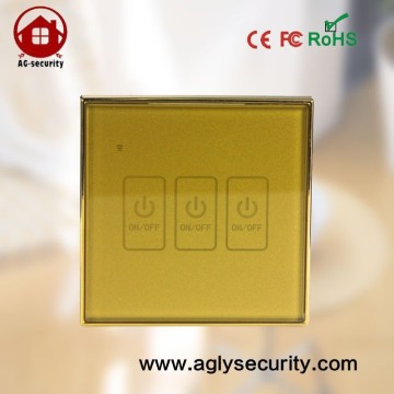 Smart Home Light Switches,Touch Panel, Mobile Phone or Tablet Wireless Control or Remote Control