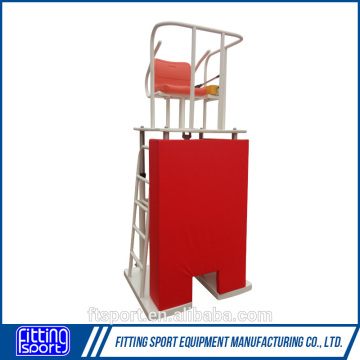 Steel Umpire Chair/Referee Chair Hydraulic Systerm
