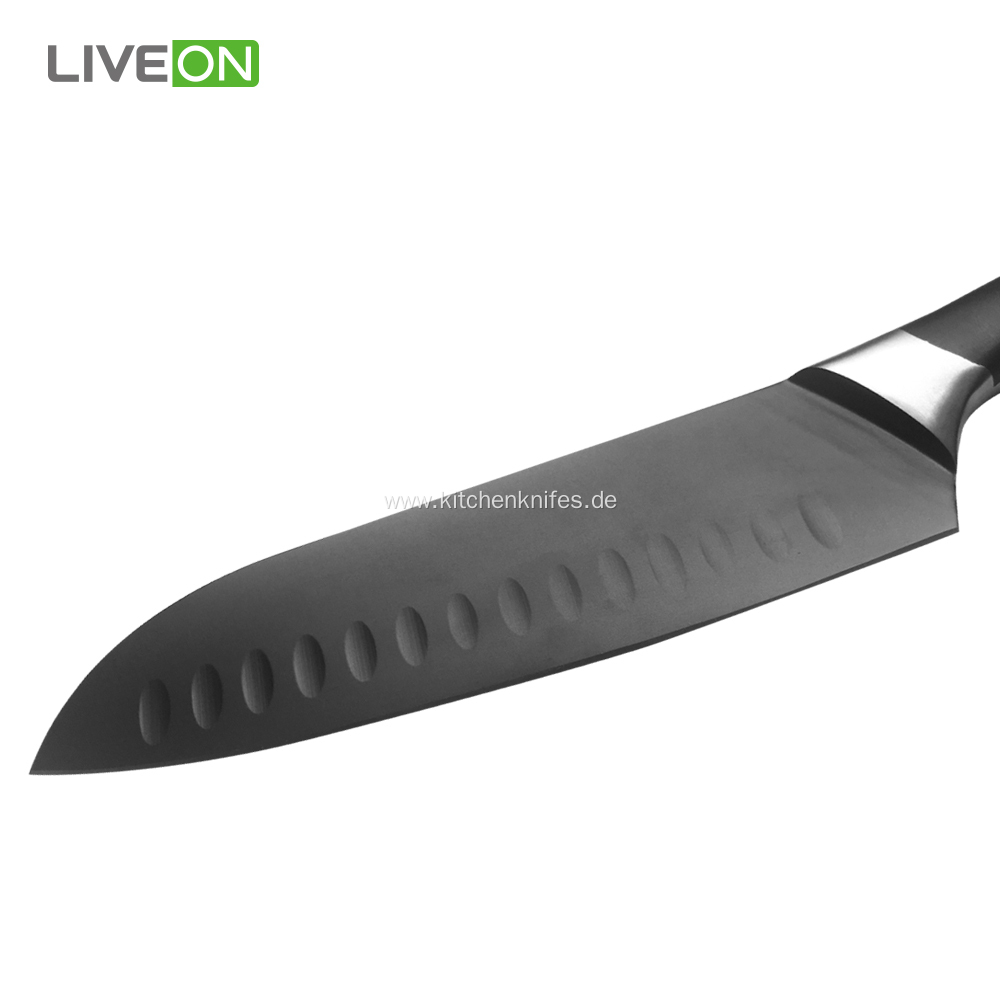 2 pcs Black Oxide Blade Knife Set