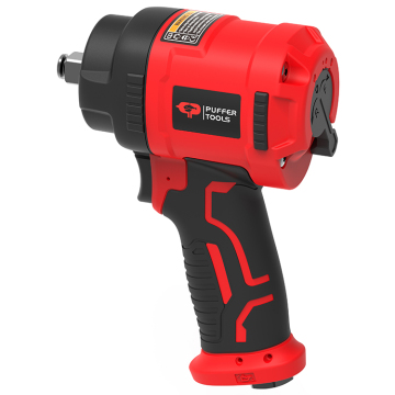 Best Rated Half-Inch Twin Hammer Air Compressor-Powered Pneumatic Torque Impact Wrench for Tire Rotation and Removal