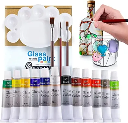 Classic Colors Washable Poster Paints Set with Artist Brushes - CU5101