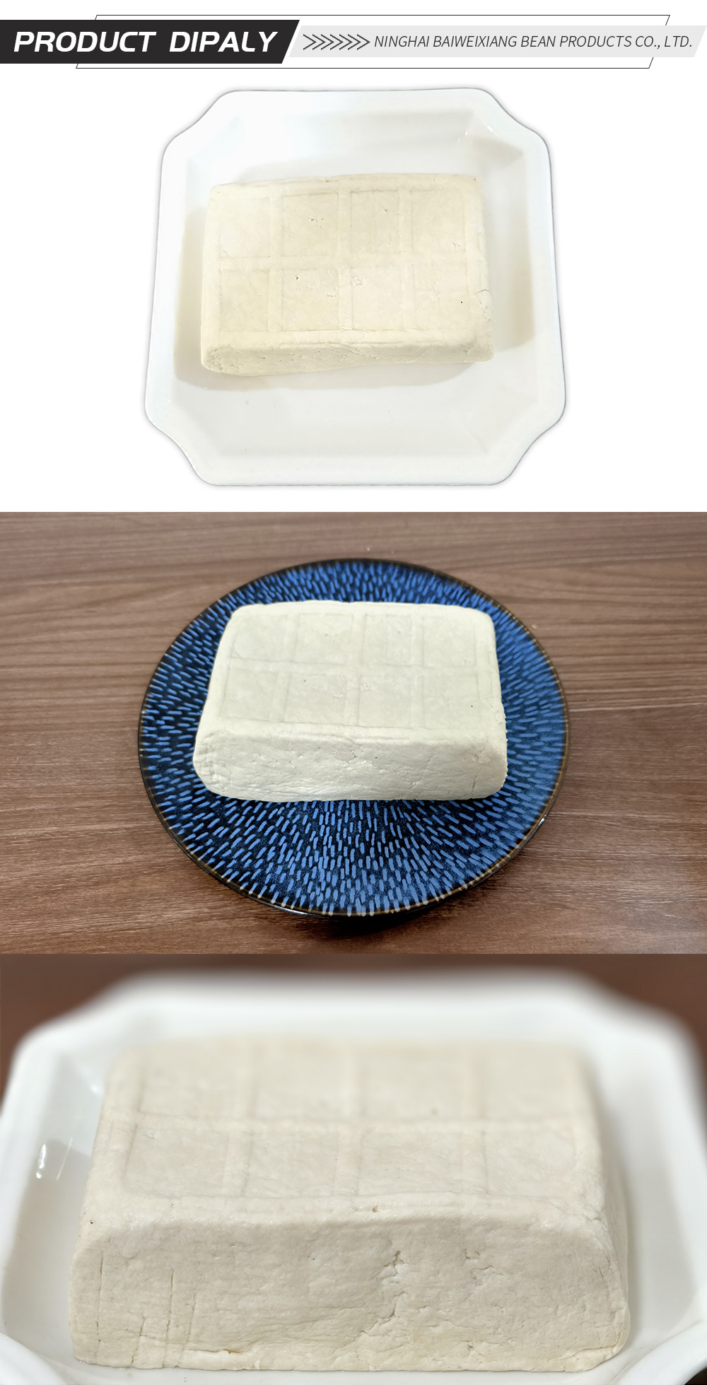 Handcrafted Ninghai Firm Brine Tofu