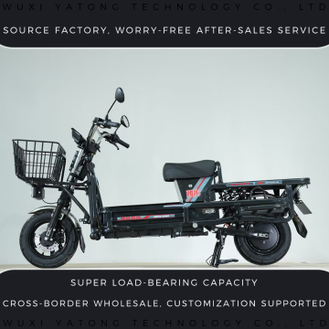 Scooter de carga eléctrico de plataforma plana para trabajo pesado