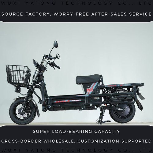 Scooter de carga eléctrico de plataforma plana para trabajo pesado