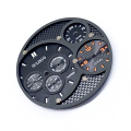 Dual time zone multi-functional Watch dial