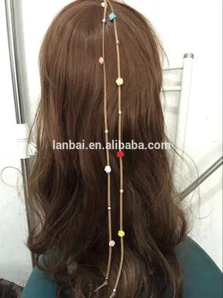 Hair Decoration color daisy Suede Fabric hair tie band