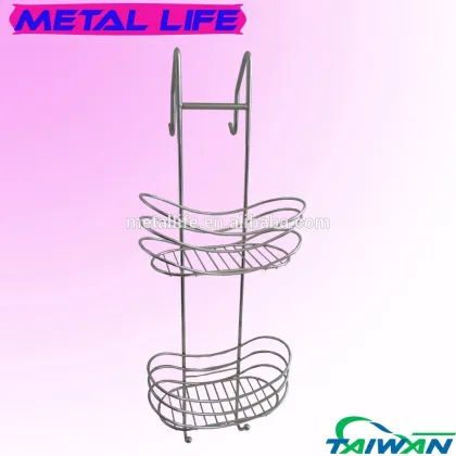 HA-302 Bathroom metal over the door hanger