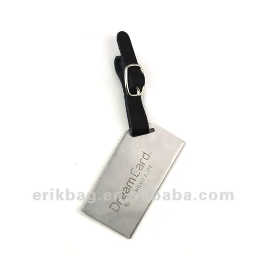 Personalized Metal Luggage Tag