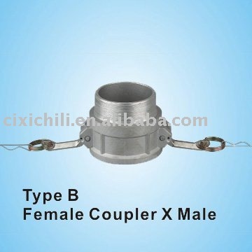 AL Camlock quick coupling Type B