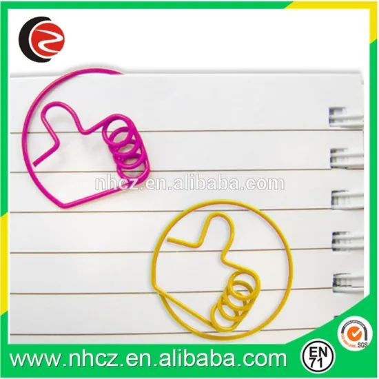 Thumb Up Shaped Paper Clips