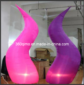 Pink and Purple Inflatable Party Decoration Standing Lighting Tube (BMDL383)