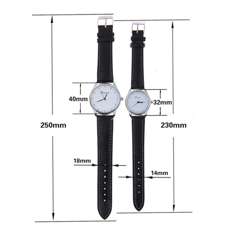 couple leather watch