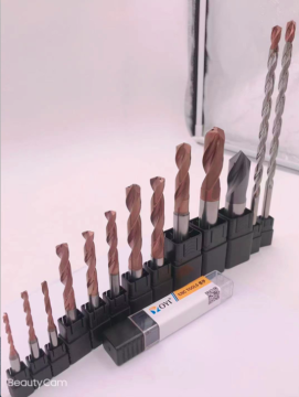 Carbide drill bits for metal