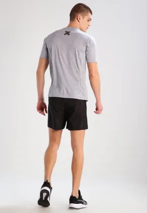 Men's gray T-shirt casual sportswear