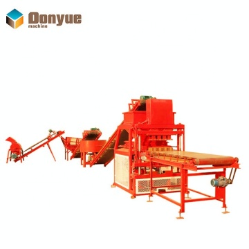 QTS4-10 Automatisk jordblockmaskin: Brick Machine och Clay Diya Making Machine