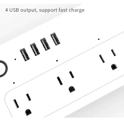 110V Voice-Controlled WiFi Smart Power Strip for Alexa and Google Home (US/Canada)