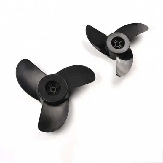 High-Quality Plastic Injection Moulded Fishing Boat Propeller Fan Blades Underwater PC Parts