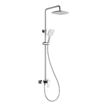 Shower combination for exposed installation