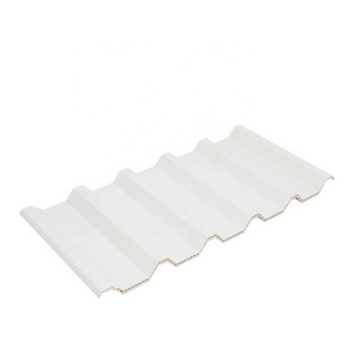 Twin Wall Hollow Plastic Roof Sheets Transparent