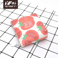 Fruit style PU make up coin purse