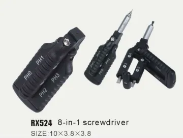 8 in 1 Mini Portable Rotated Screwdriver Set