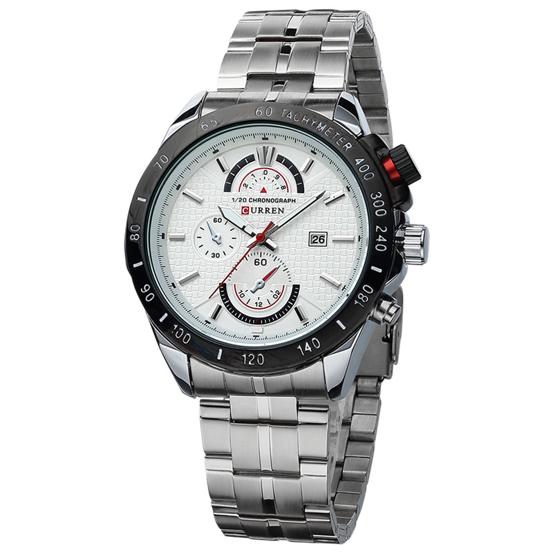 curren casual business watch for men quartz watch manufactory