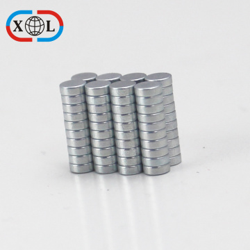 Zincing Coating Neodimio Round Magnet Wholesale