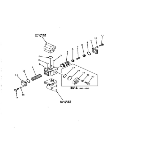 HM400-3 Aftercooler Assembly 56B-03-3A101