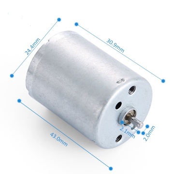 R370 24.4mm Diameter DC Micro Motor for Wall Breaker - 3V to 24V