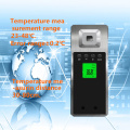 Automatic infrared thermometer for human induction