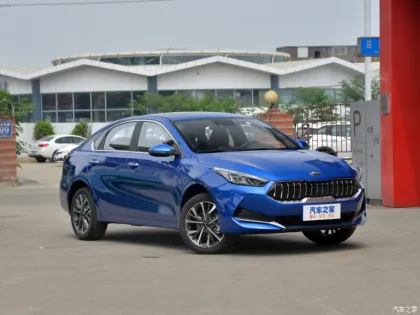 2022 Kia K3 EV Pure Electric Car - White Color