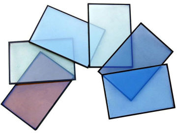 Ocean Blue 8mm 10mm Coated Glass, Solar Reflective Glass Curtain Wall For Building