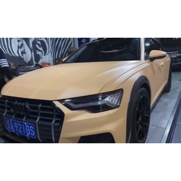 ใหม่มาถึง Ultimate Sandy Yellow Car Body Film