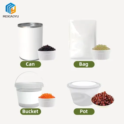 Moxiaoyu: Customizable Fruit Flavor Crystal Konjac Jelly and Bubble Tea Boba Ingredients