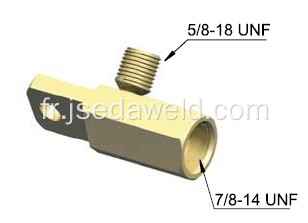 YT-308 adaptateur pour torche Tig Panasonic