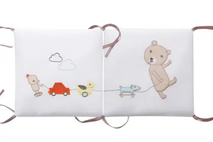 Soft Cotton Baby Crib Protector Set/Crib Bumper