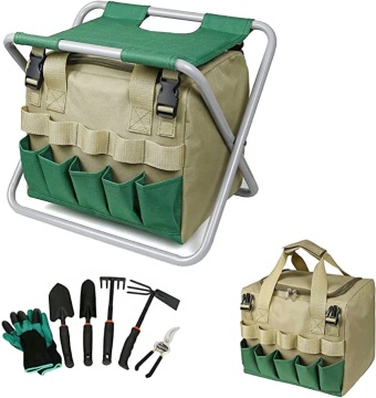Hot Selling 7-Piece Garden Tool Set with Bag for Gardening Tools